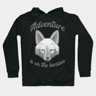 Adventure is on the horizon (grey) Hoodie